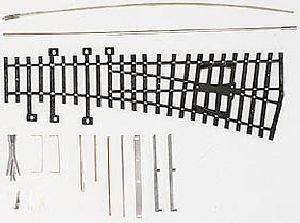 Bausatz einfache Weiche rechts 15� - Tillig 82431 Spur H0