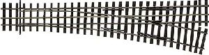 Dreischienen-Schmalspurweiche H0/H0m-H0m, rechts, L�nge 228 - Tillig 85193 Spur H0