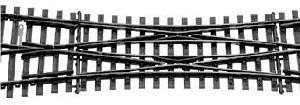 Doppelkreuzungsweiche 15�, L�nge 228 mm - Tillig 85390 Spur H0