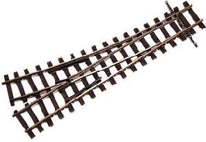 Weiche rechts, 18�, L�nge 155 mm - Tillig 85631 Spur H0