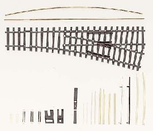 Bausatz Weiche 18� links/rechts - Tillig 85640 Spur H0