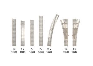 Gleis-Erg�nzungspackung B2 - Trix 14322 Spur N