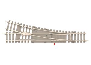 Handweiche rechts 15� Betonschwellen-Gleis - Trix 14539 Spur N