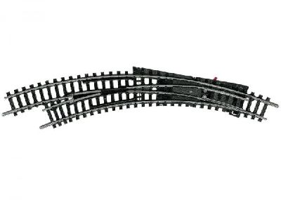 Hand-Bogenweiche links R1-R2 - Trix 14956 Spur N