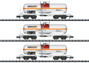 Kesselwagen-Set Millet - Trix 18266 Spur N