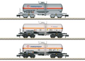 Kesselwag.-Set Transfesa - Trix 18267 Spur N