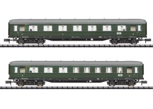 Schnellzugw.-Set 2 DB - Trix 18287 Spur N