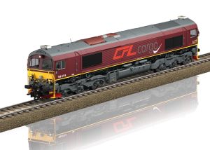 Diesellok Class 66 CFL Cargo Ep VI DCC-Sound+Rauch - Trix 22698 Spur H0