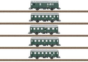 Reisezugwagen-Set DB III 5-tlg. MHI 2023 - Trix 23225 Spur H0