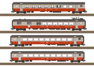 Personenwagen-Set Swiss Expr. - Trix 23690 Spur H0