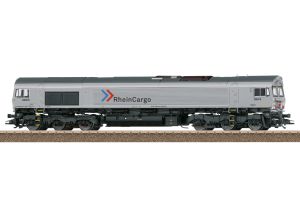 Diesellok Class 66 RheinCargo DCC-Sound/Rauch - Trix 25301 Spur H0