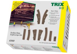 Trix H0 C-Gleis Erg�nzungsset - Trix 62900 Spur H0