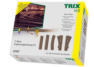 C-Gleis-Erg�nzungspackung C2 - Trix 62902 Spur H0