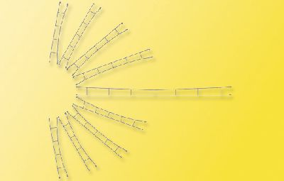 TT Fahrdraht  139,0 mm, 5 St. - Viessmann 4235 Spur TT