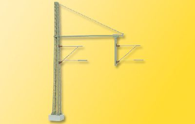 N Rohrausleger ueber  2Gleise - Viessmann 4360 Spur N