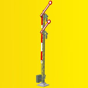 0 Dig. Formsig. m. 2 gek. Fl. - Viessmann 9501 Spur 0