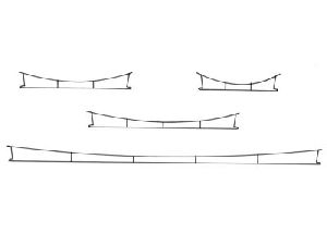 H0 Fahrdraht 190 mm, 5 St�ck - Vollmer 1339 Spur H0