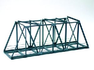 H0 Kastenbr�cke gerade Metall 210 x 58 x 75 mm - Vollmer 2562 Spur H0