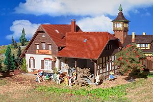 H0 Bio-Serie Bauernmuseum mit Remise - Vollmer 3865 Spur H0