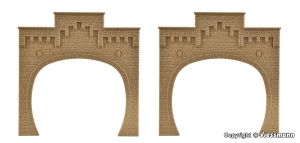 H0 Tunnelportal mit Aufsatz, - Vollmer 42503 Spur H0
