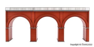 H0 Erweiterungselement f�r Backstein-Viadukt, passend zu 425 - Vollmer 42512 Spur H0