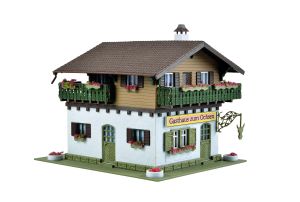 H0 Gasthaus Zum Ochsen - Vollmer 43838 Spur H0