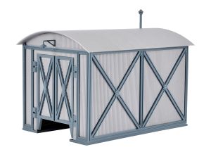 H0 Lokschuppen f�r K�f - Vollmer 45761 Spur H0