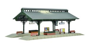 N Bahnsteighalle mit Bel. - Vollmer 47530 Spur N