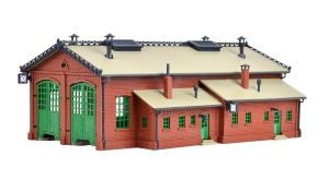 N Lokschuppen, zweist�ndig - Vollmer 47608 Spur N