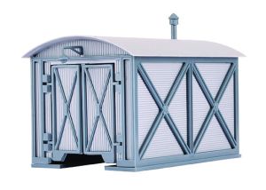 N Lokschuppen f�r K�f, einst� - Vollmer 47610 Spur N