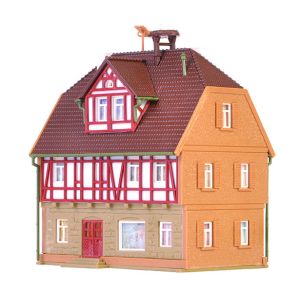 N Wohnhaus mit Storchennest - Vollmer 47643 Spur N