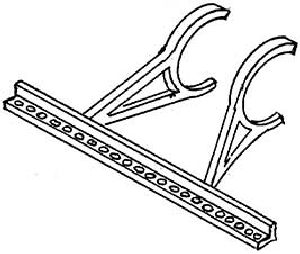 Ackerger�teschiene f.Traktore - Weinert 4455 1:87