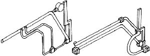 Leitungen unter dem F�hrerhau - Weinert 8232 Spur H0