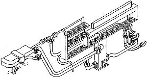 Armaturen linke Seite BR01.10 - Weinert 8236 Spur H0
