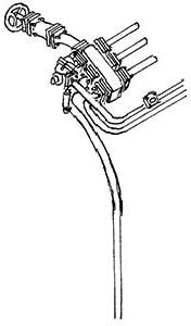 Dampfentnahmestutzen BR 50 DB - Weinert 8248 Spur H0
