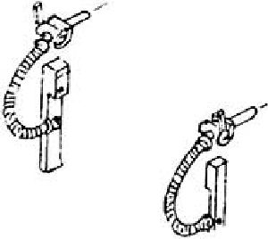 Bremsschl�uche, gerippt 4St�c - Weinert 8291 Spur H0