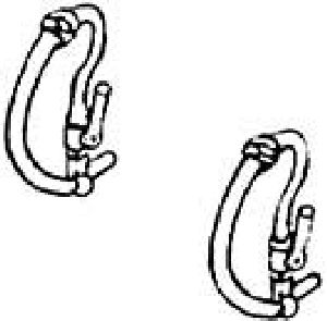 Bremsschl�uche f. Schmalspurf - Weinert 8294 Spur H0