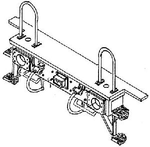vordere Pufferbohle BR01Altba - Weinert 8479 Spur H0