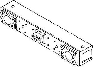 Einheitspufferbohle - Weinert 8504 Spur H0