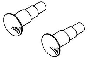 Federpuffer,Elefantenf.5,2 4S - Weinert 8592 Spur H0