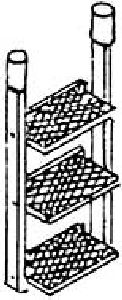 Aufstiegstritte BR 93    1Paa - Weinert 8694 Spur H0