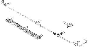 langer Tritt + Zur�stteile - Weinert 8699 Spur H0