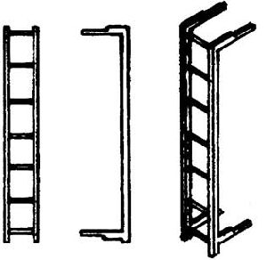 Leiter f�r Wagenstirnw.C4i 35 - Weinert 87036 Spur H0
