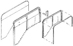 Windleitbl. Bauart Wagner - Weinert 8903 Spur H0