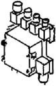 Indusi Verteilerkasten - Weinert 89153 Spur H0