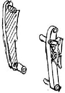 Einfachbremsen f.Roco BR 01 - Weinert 8933 Spur H0