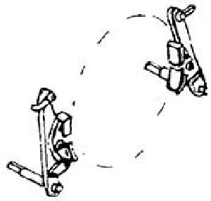Bremsbacken, 9,5-11,5 mm Dm. - Weinert 8934 Spur H0