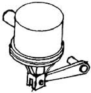 Hauptbremszylinder BR 55   1S - Weinert 8940 Spur H0