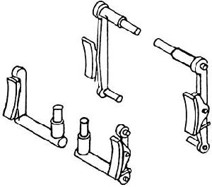 Bremsen BR 93            4Paa - Weinert 8947 Spur H0