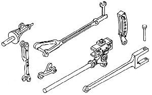 Innensteuerung f�r BR85  1Sat - Weinert 92020 Spur H0